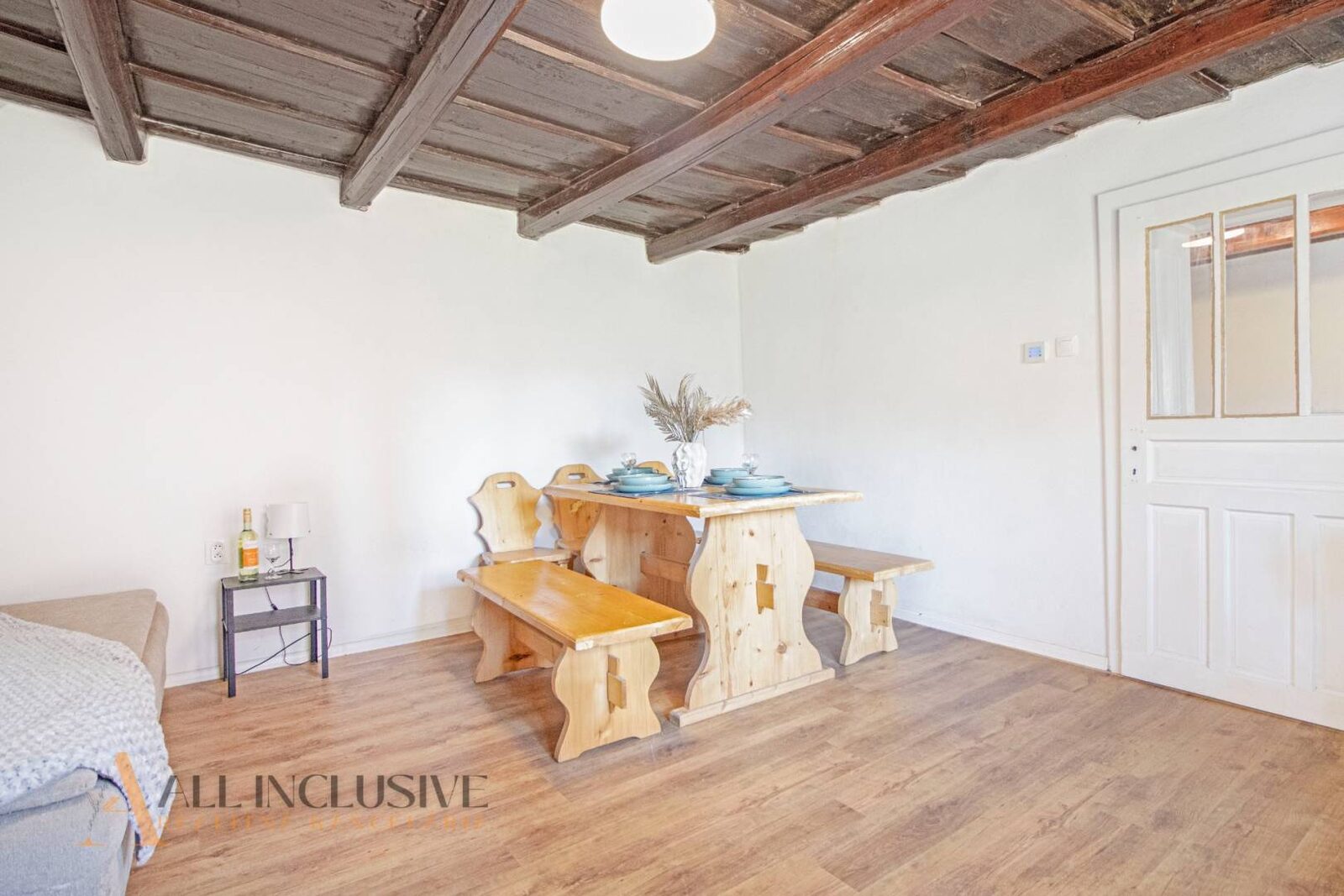 Traditional cottage interior — characterful European property